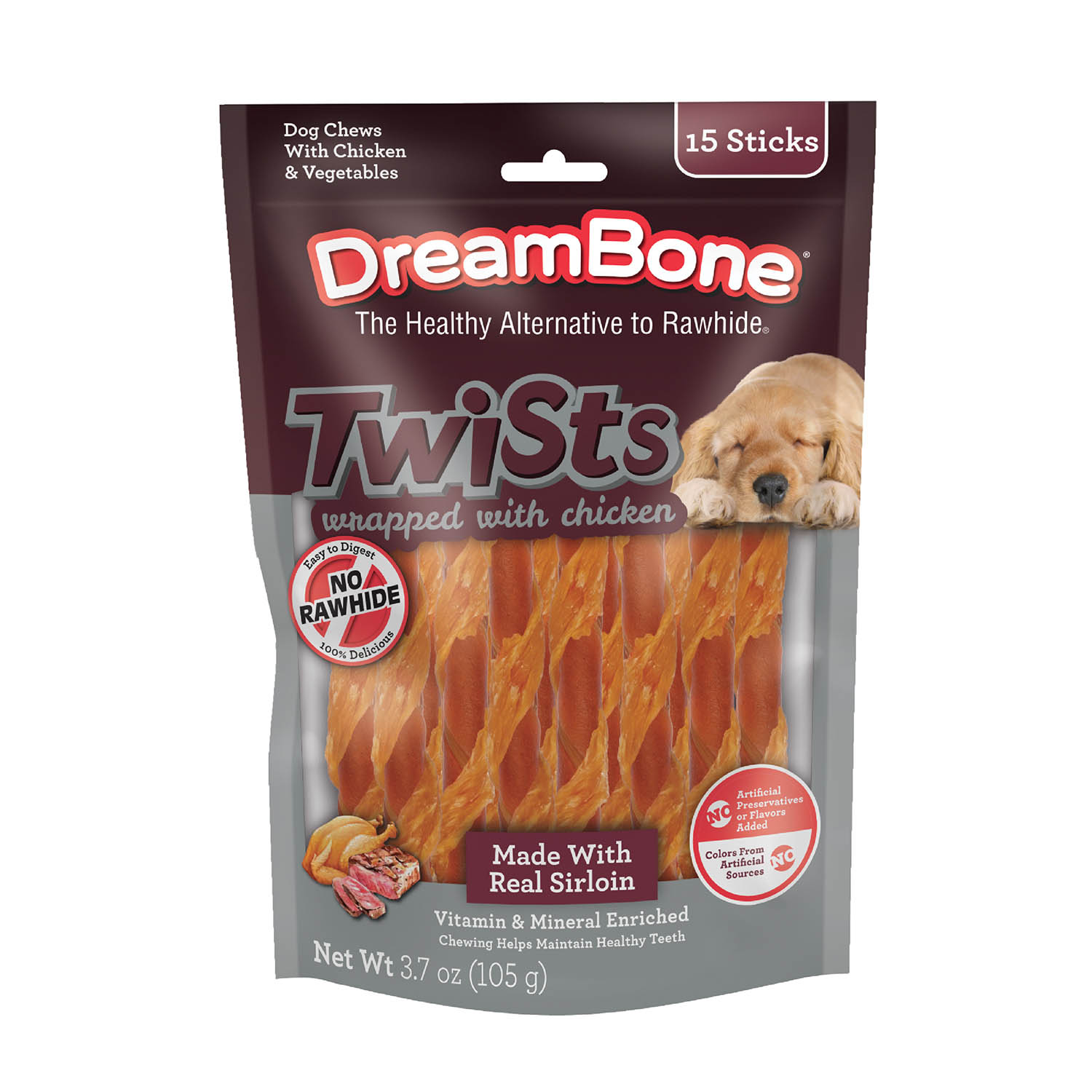 Chicken rawhide twists new arrivals